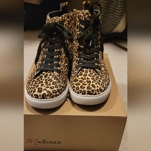 Cheetah Print High Tops